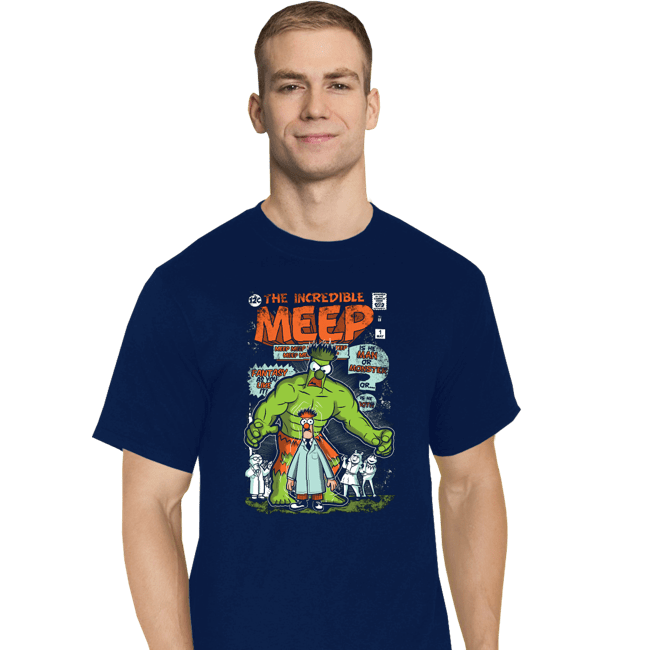 Secret_Shirts T-Shirts, Tall / Large / Navy The Incredible Meep
