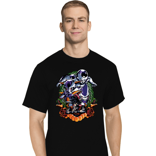 Shirts T-Shirts, Tall / Large / Black Frieza Crest
