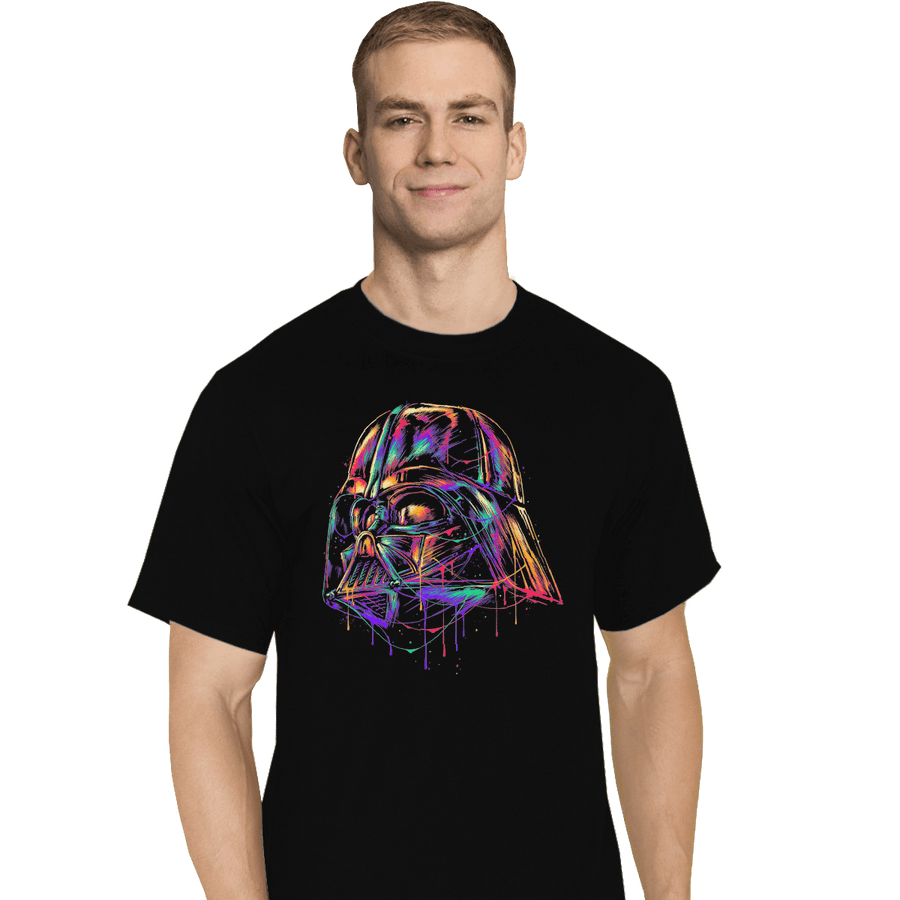 Shirts T-Shirts, Tall / Large / Black Colorful Villain