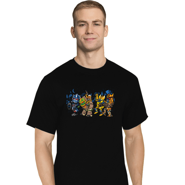 Daily_Deal_Shirts T-Shirts, Tall / Large / Black Where The War Beasts Are