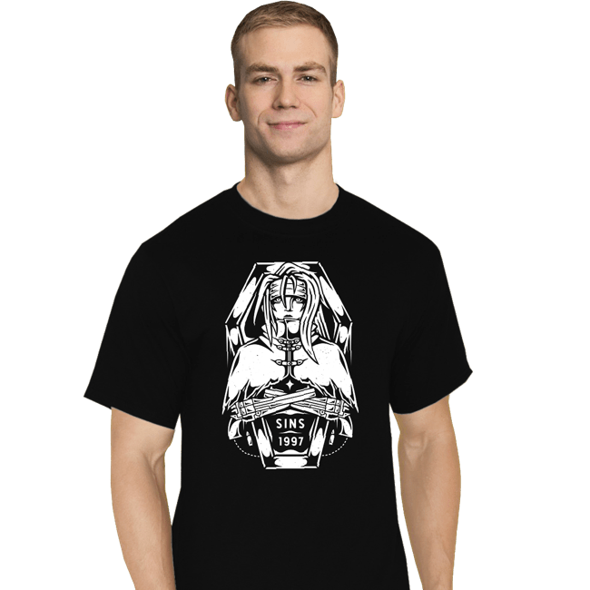 Shirts T-Shirts, Tall / Large / Black Vincent Valentine