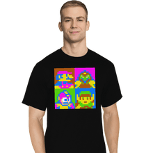 Load image into Gallery viewer, Shirts T-Shirts, Tall / Large / Black Pop NES
