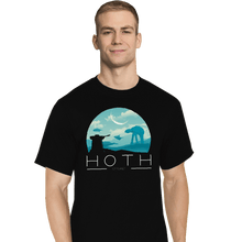 Load image into Gallery viewer, Shirts T-Shirts, Tall / Large / Black Icey Planet
