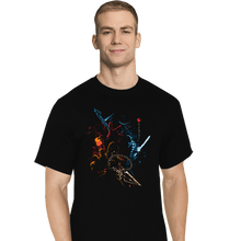 Load image into Gallery viewer, Daily_Deal_Shirts T-Shirts, Tall / Large / Black Mortal Fighters
