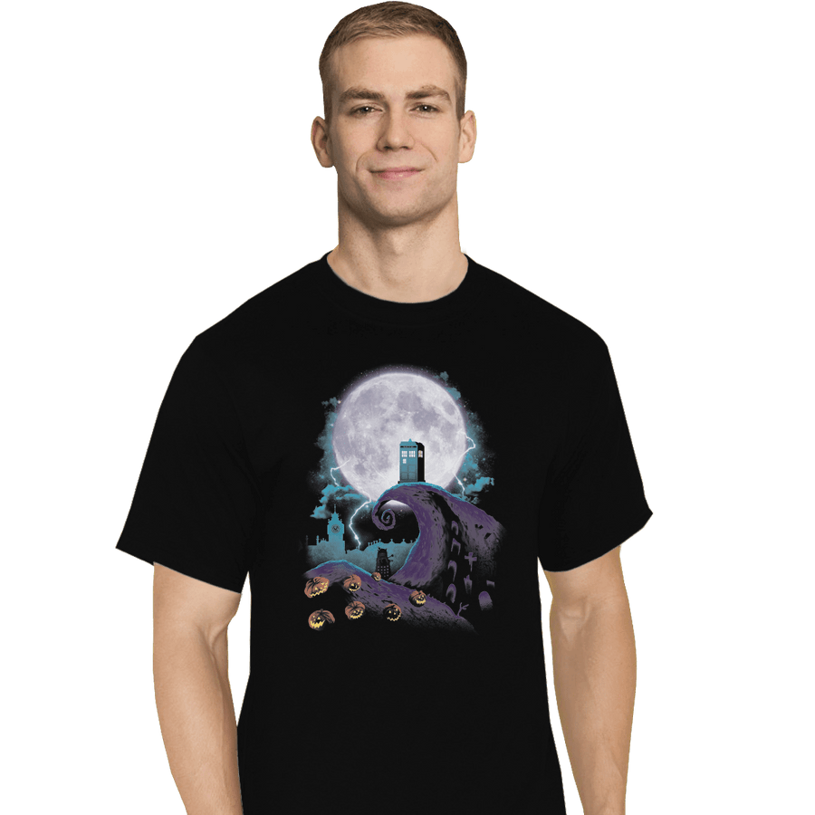 Shirts T-Shirts, Tall / Large / Black Nightmare Before Doctor Who
