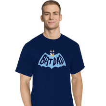 Load image into Gallery viewer, Daily_Deal_Shirts T-Shirts, Tall / Large / Navy Batdad
