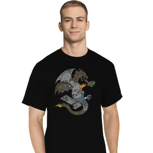 Shirts T-Shirts, Tall / Large / Black Dungeons In Dragons