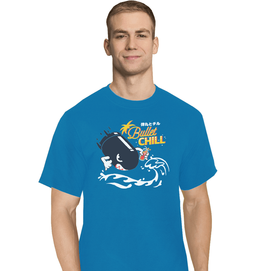 Shirts T-Shirts, Tall / Large / Royal Bullet Chill Summer