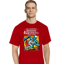 Load image into Gallery viewer, Daily_Deal_Shirts T-Shirts, Tall / Large / Red The Android&#39;s Dungeon &amp; Baseball Card Shop
