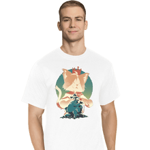 Load image into Gallery viewer, Daily_Deal_Shirts T-Shirts, Tall / Large / White Shinra Spy Moggy

