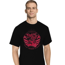 Load image into Gallery viewer, Shirts T-Shirts, Tall / Large / Black Flying Pig
