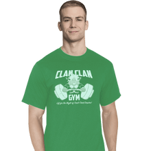 Load image into Gallery viewer, Shirts T-Shirts, Tall / Large / Athletic grey Clan Clan Gym
