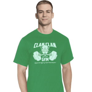 Shirts T-Shirts, Tall / Large / Athletic grey Clan Clan Gym