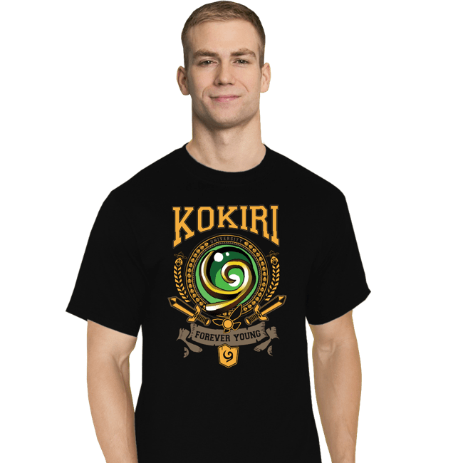 Secret_Shirts T-Shirts, Tall / Large / Black Forever Young