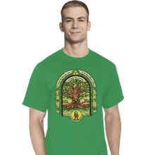 Load image into Gallery viewer, Shirts T-Shirts, Tall / Large / Athletic grey Deku Tree
