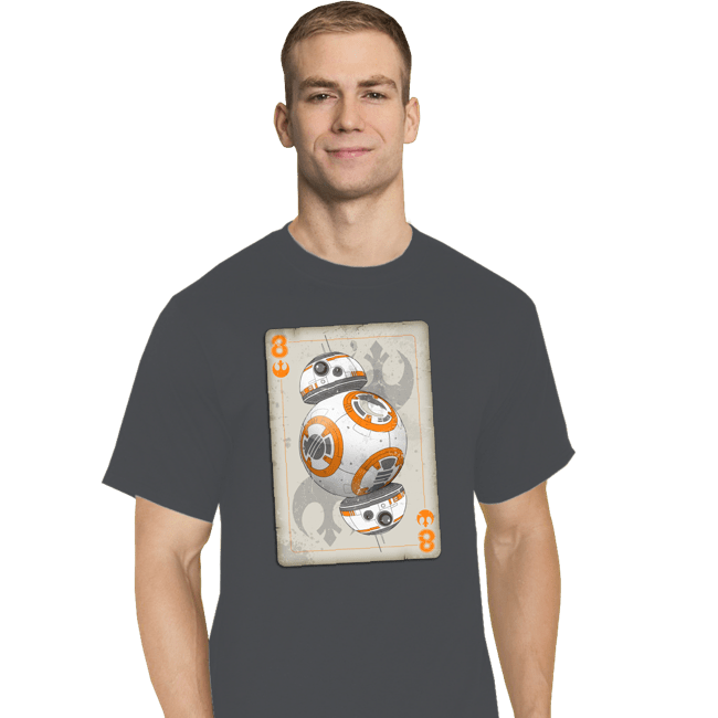 Shirts T-Shirts, Tall / Large / Charcoal Rebel Poker