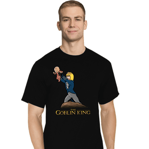 Shirts T-Shirts, Tall / Large / Black The Goblin King