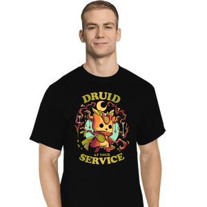 Daily_Deal_Shirts T-Shirts, Tall / Large / Black Druid's Call