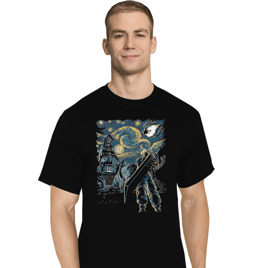 Shirts T-Shirts, Tall / Large / Black Starry Remake