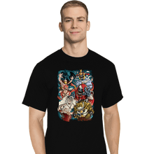 Load image into Gallery viewer, Secret_Shirts T-Shirts, Tall / Large / Black Saturday Villains
