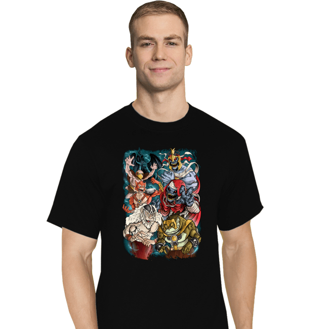 Secret_Shirts T-Shirts, Tall / Large / Black Saturday Villains