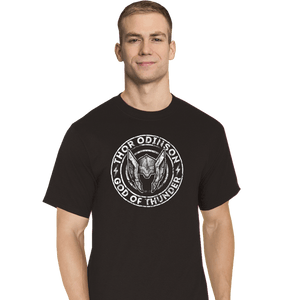 Secret_Shirts T-Shirts, Tall / Large / Black Thor God Of Thunder