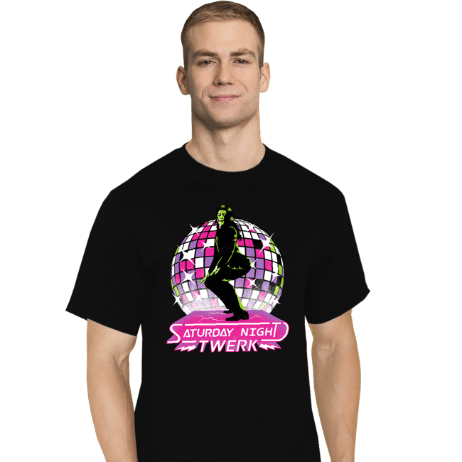 Secret_Shirts T-Shirts, Tall / Large / Black She Twerk