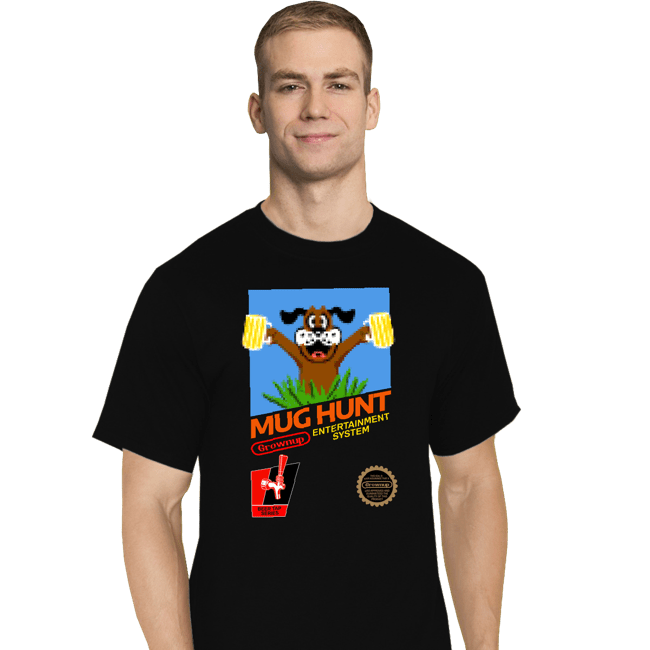 Secret_Shirts T-Shirts, Tall / Large / Black Mug Hunt