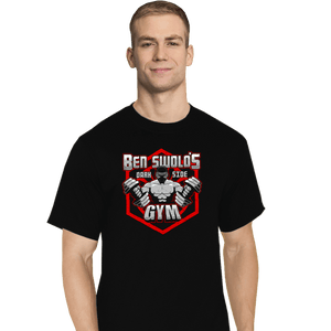 Shirts T-Shirts, Tall / Large / Black Ben Swolo's Gym