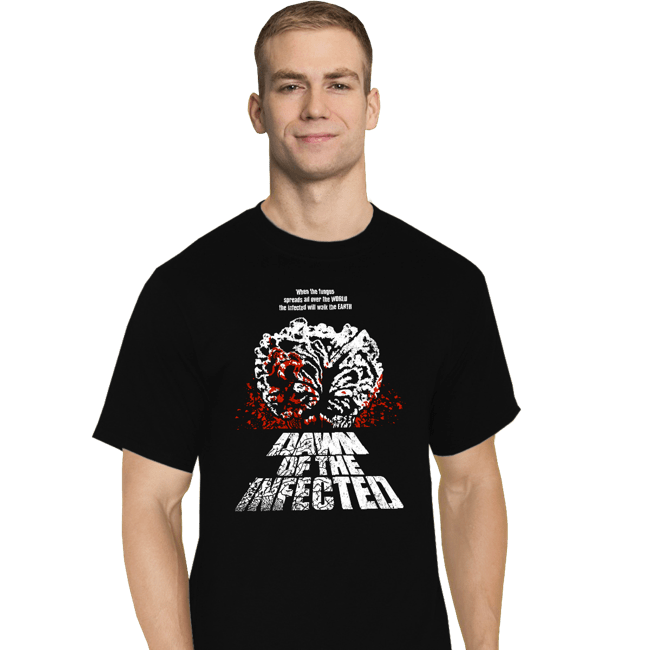 Daily_Deal_Shirts T-Shirts, Tall / Large / Black Dawn Of The Infected