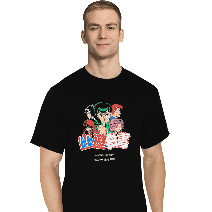 Shirts T-Shirts, Tall / Large / Black YuYu Pixels