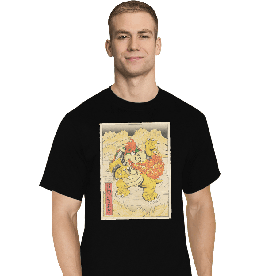 Shirts T-Shirts, Tall / Large / Black Bowser