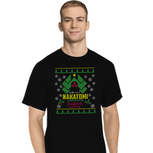 Load image into Gallery viewer, Daily_Deal_Shirts T-Shirts, Tall / Large / Black Nakatomi Party Sweater &#39;88
