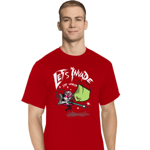 Shirts T-Shirts, Tall / Large / Red Zim Pilgrim