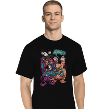 Load image into Gallery viewer, Shirts T-Shirts, Tall / Large / Black Real Monsters
