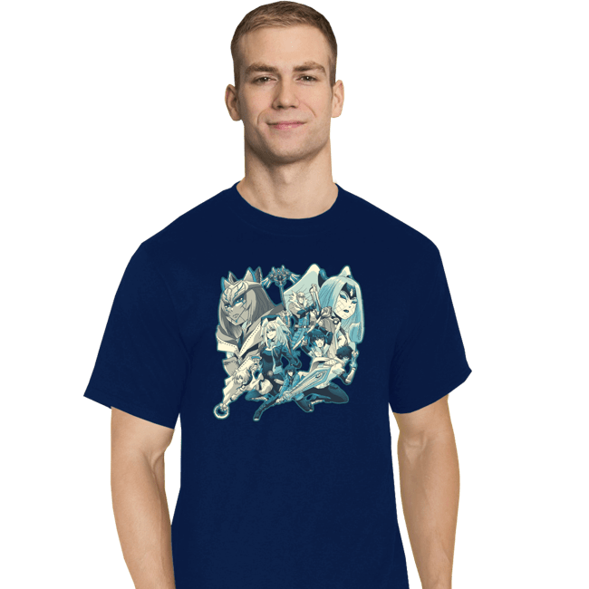 Daily_Deal_Shirts T-Shirts, Tall / Large / Navy Future Heroes