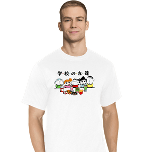 Shirts T-Shirts, Tall / Large / White School Friends