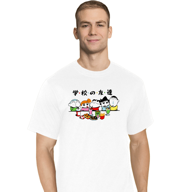 Shirts T-Shirts, Tall / Large / White School Friends