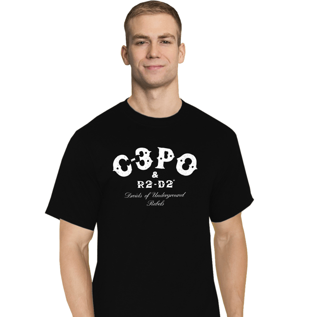 Daily_Deal_Shirts T-Shirts, Tall / Large / Black Galactic Punks