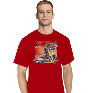 Shirts T-Shirts, Tall / Large / Red Marty McPrime