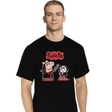 Load image into Gallery viewer, Shirts T-Shirts, Tall / Large / Black Puzzle Pig
