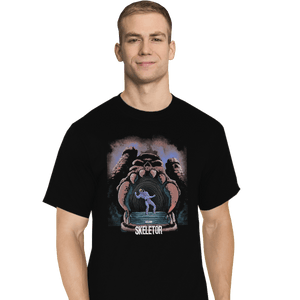 Shirts T-Shirts, Tall / Large / Black The Skeletor