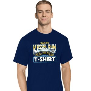 Shirts T-Shirts, Tall / Large / Navy I Made The Kessel Run