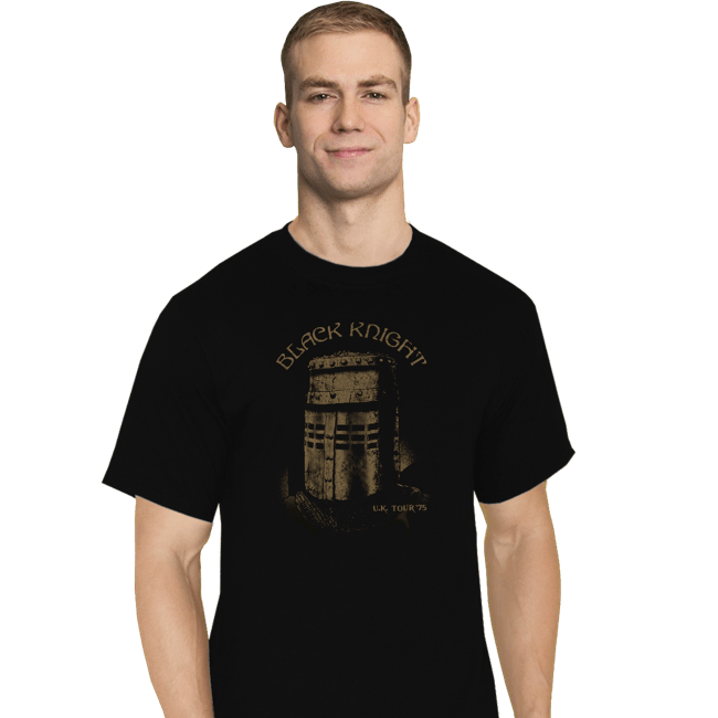 Secret_Shirts T-Shirts, Tall / Large / Black Black Knight Tour