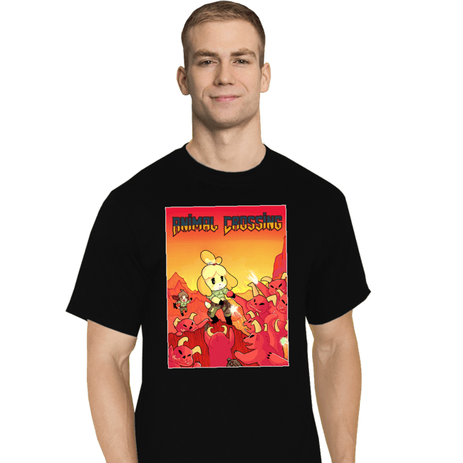 Secret_Shirts T-Shirts, Tall / Large / Black Doom Crossing!