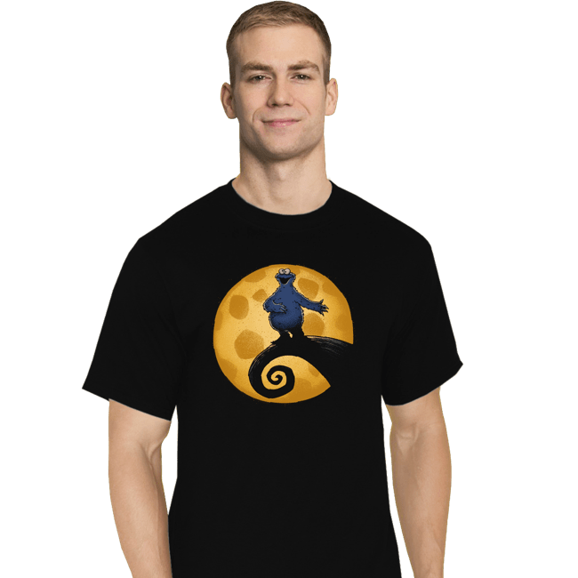 Daily_Deal_Shirts T-Shirts, Tall / Large / Black Cookie Before Christmas