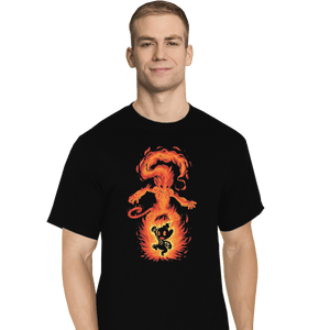 Shirts T-Shirts, Tall / Large / Black The Fire Ape Within