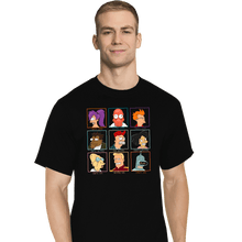 Load image into Gallery viewer, Daily_Deal_Shirts T-Shirts, Tall / Large / Black Moral Alignment Chart
