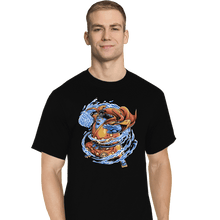 Load image into Gallery viewer, Daily_Deal_Shirts T-Shirts, Tall / Large / Black fishman Karate
