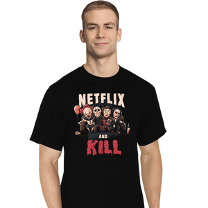 Shirts T-Shirts, Tall / Large / Black Netflix And Kill